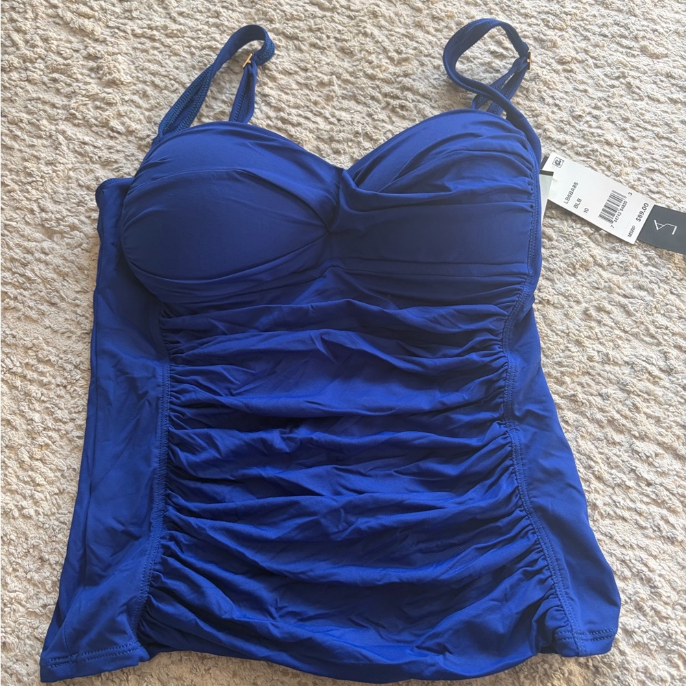 La Blanca Royal Blue Swimsuit Top